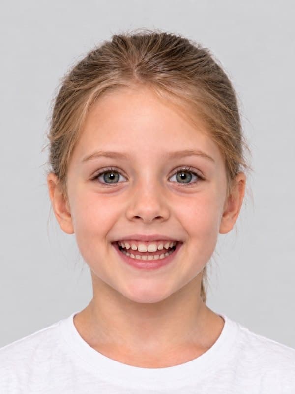 Stort smil eller åben mund