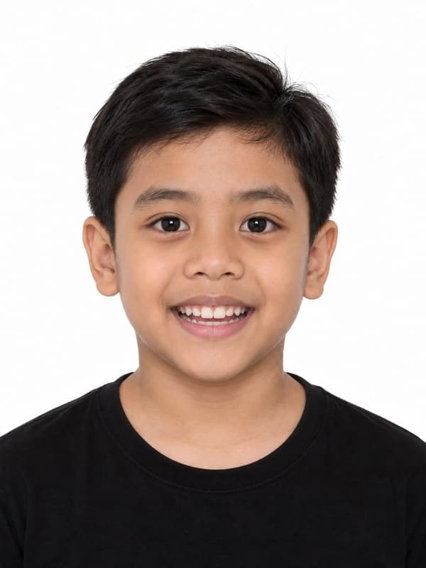 Sonrisa amplia o boca abierta