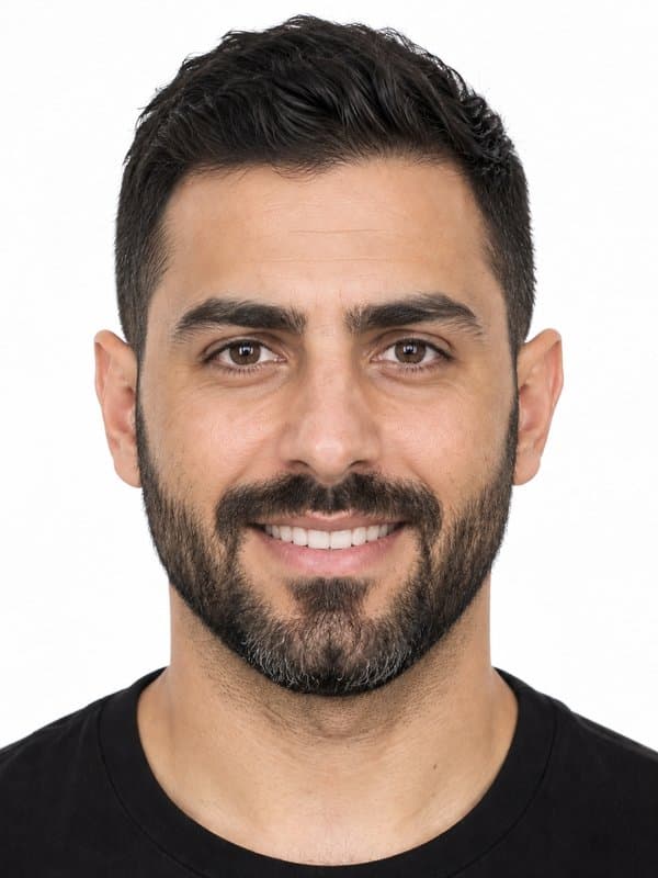 Sonriendo o boca abierta