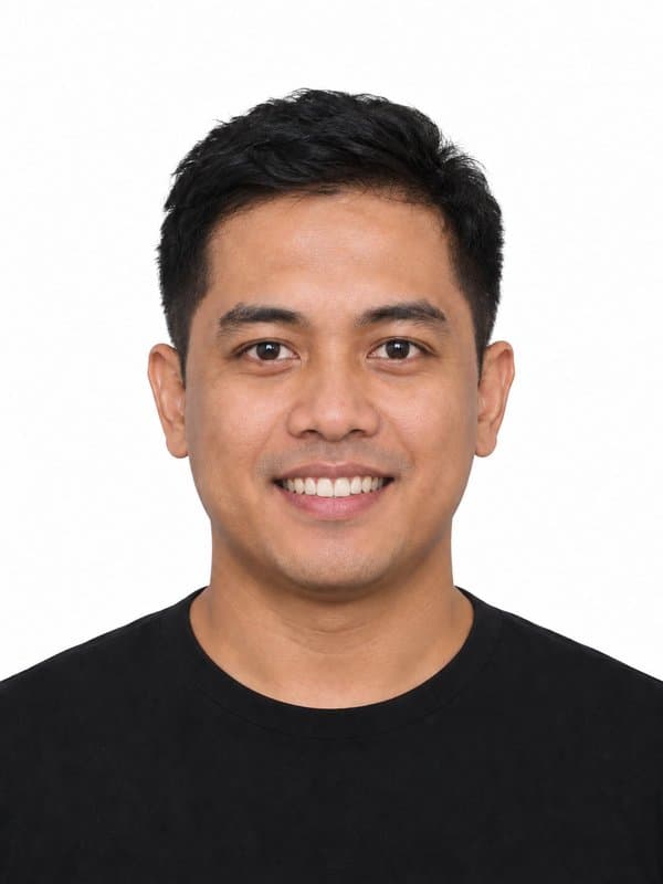 Smiling or open mouth