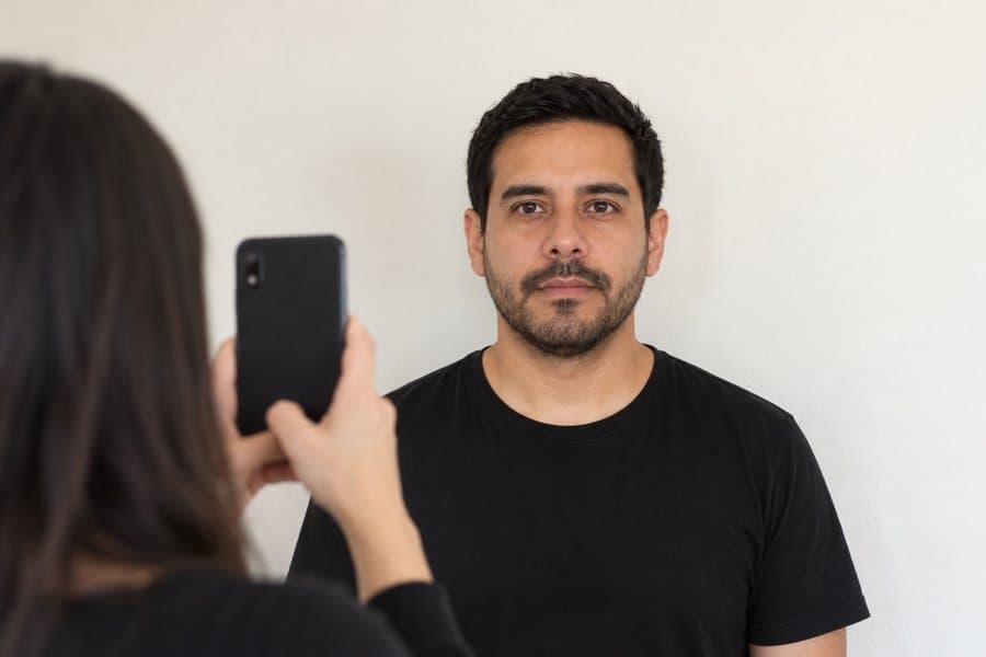 Distancia de la cámara