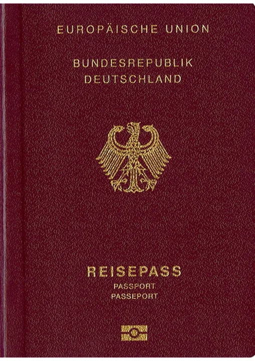 Foto de pasaporte de Alemania