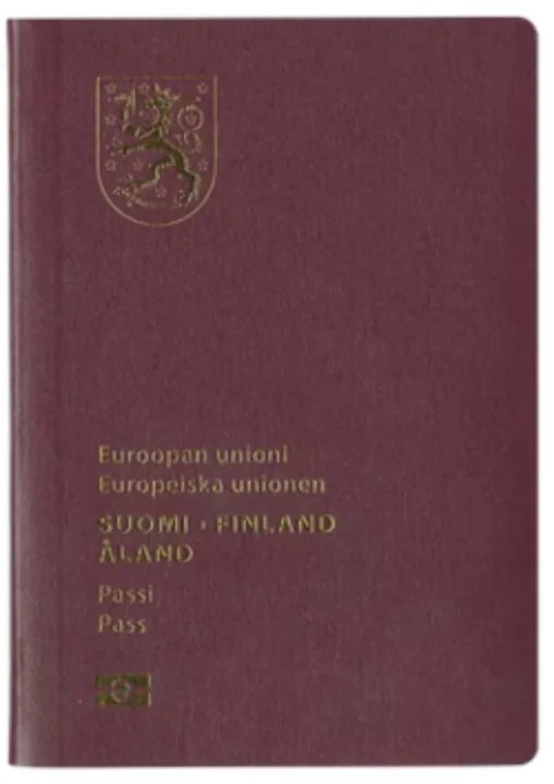 Foto de pasaporte de Finlandia