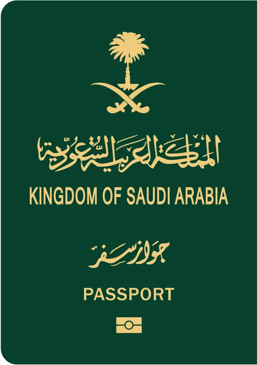 Foto de pasaporte de Arabia Saudí